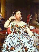 Jean Auguste Dominique Ingres Portrait of Madame Moitessier Sitting. oil painting